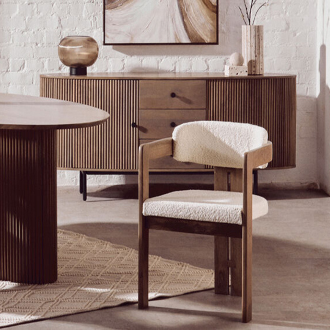 Verona Grey Mango Wood Chair