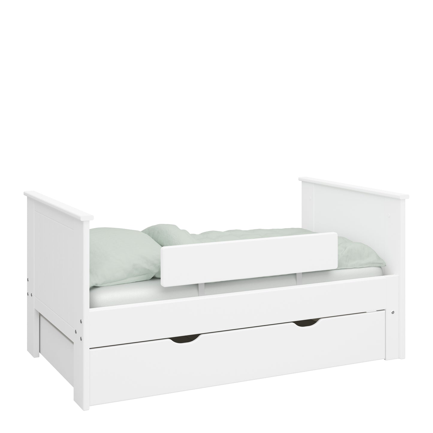 Alba Bed Drawer White 120cm Fits 1013486310058