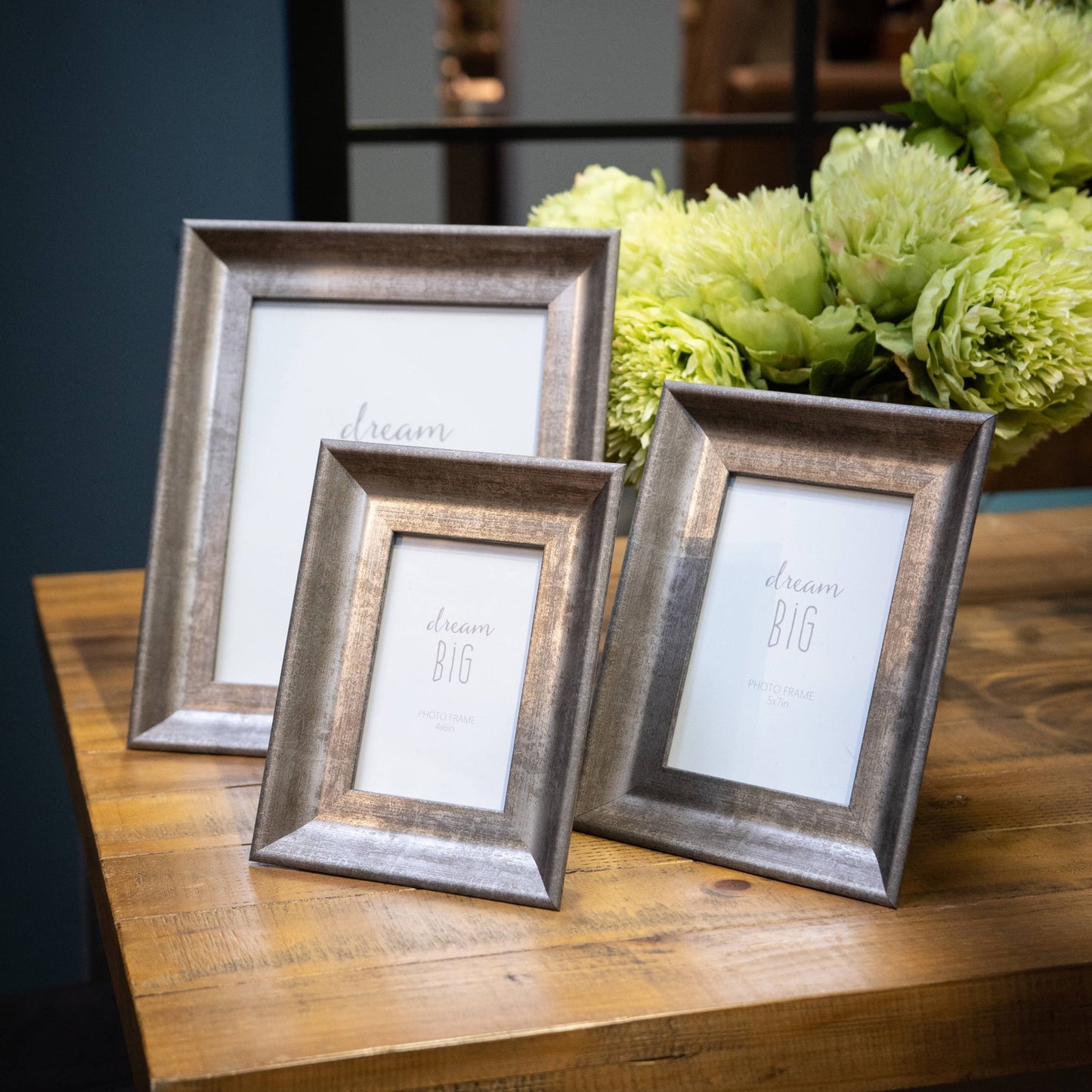 Convex Matt Silver Frame