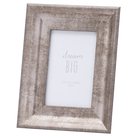Convex Matt Silver Frame