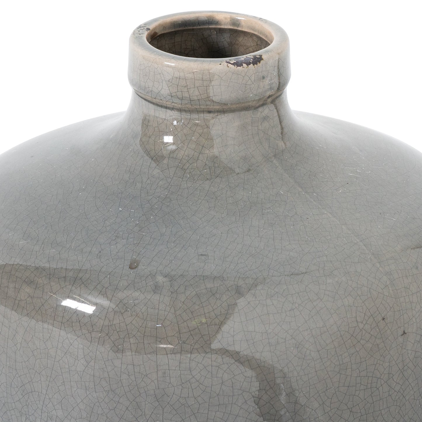 Garda Glazed Chive Vase