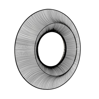 Chico Black Wire Mirror