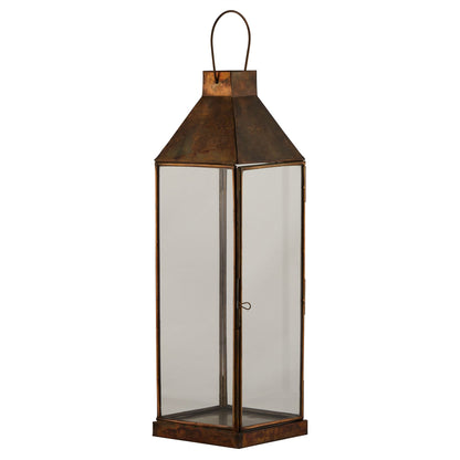 Burnished Brass Small Lantern