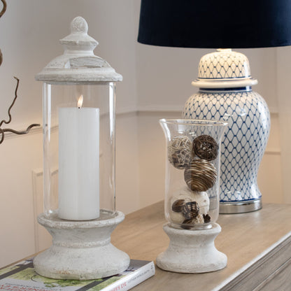 Glass Candle Holder