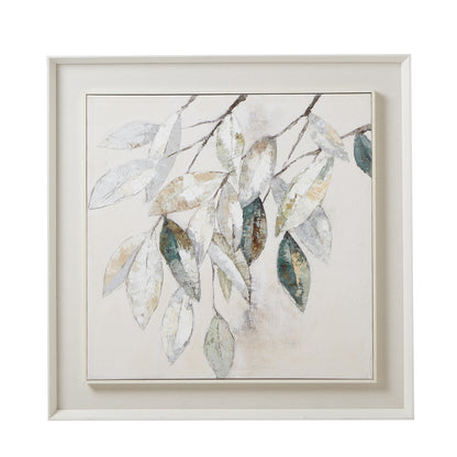 Dolce Mottle Leaf Framed Painting 