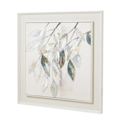 Dolce Mottle Leaf Framed Painting 