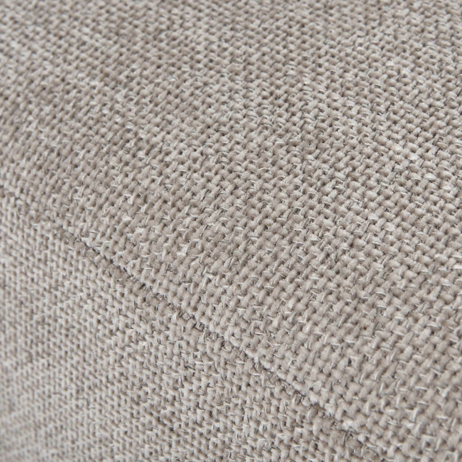 Vesper Taupe Cushion Back Three Seater Sofa-c